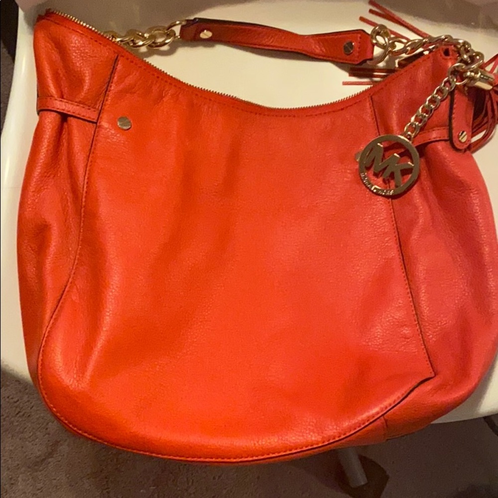 Orange Michael kors